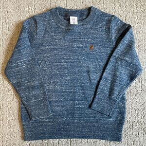 babyGAP Toddler Crewneck Sweater - 4T - Denim Blue Heather